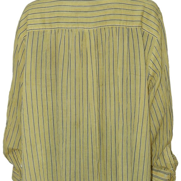 Free People Fp One Montana Shirt Fp One Striped Tunic Top S - Picture 3 of 5